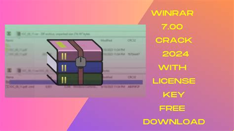 free license key WinRAR 2024